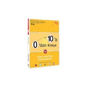 Tonguç 0'dan 10'a Kimya Konu Anlatımlı Soru Bankası