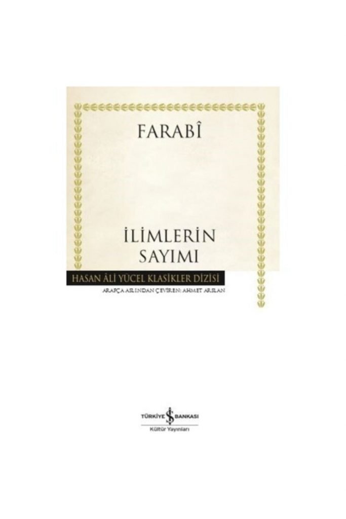 Iş Kültür Farabi Ilimlerin Sayımı