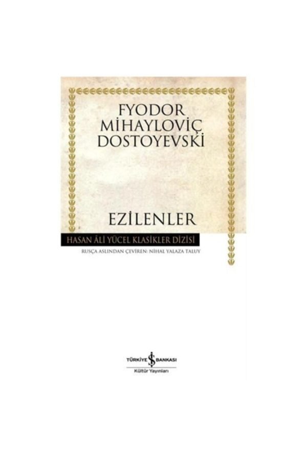 Iş Kültür Dostoyevski Ezilenler K.kapak