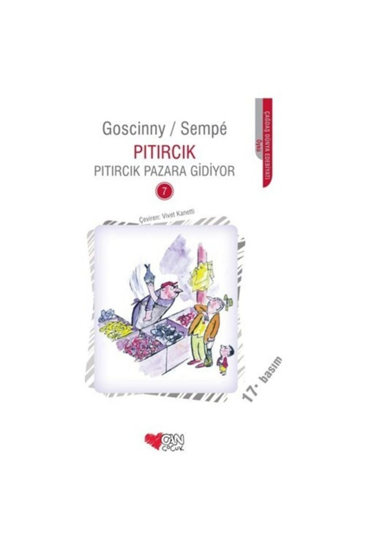 Can Sanat Jean Jacques Sempé Pıtırcık Pazara Gidiyor