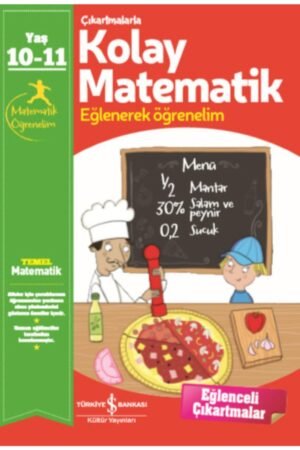 Çıkartmalarla Kolay Matematik 10-11 Yaş