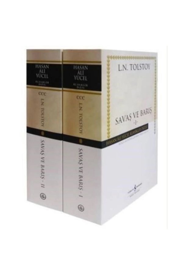 Savaş Ve Barış (2 Cilt Takım) Iş Bankası Kültür Yayınları Lev Nikolayeviç Tolstoy