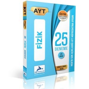 Paraf Ayt 1.dönem Fizik 25 Branş Deneme Nisan 2020 Klp