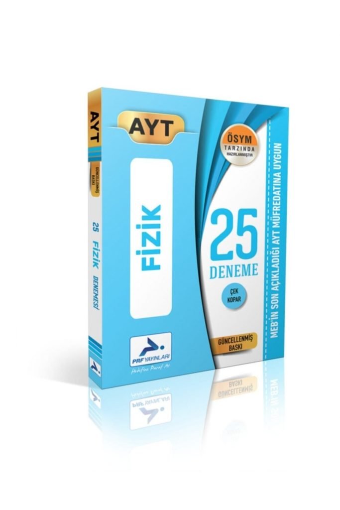 Paraf Ayt 1.dönem Fizik 25 Branş Deneme Nisan 2020 Klp