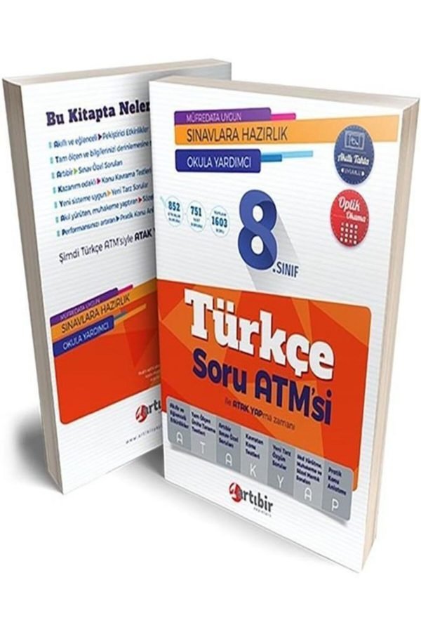 Artıbir 8.sınıf Türkçe Soru Atm'si