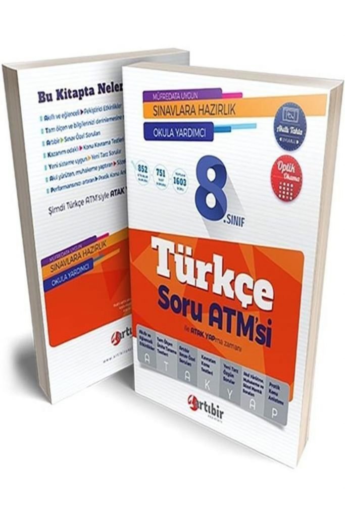 Artıbir 8.sınıf Türkçe Soru Atm'si