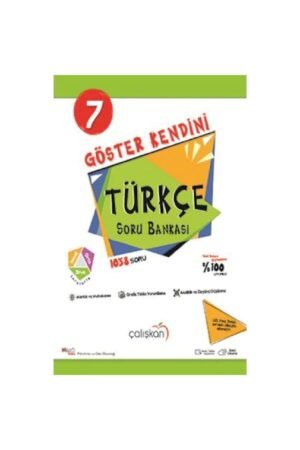 Çalışkan 7. Sınıf Türkçe Göster Kendini Soru Bankası