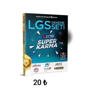 Eyted Yayınları 8. Sınıf Lgs Süper Karma 6 Deneme Seti