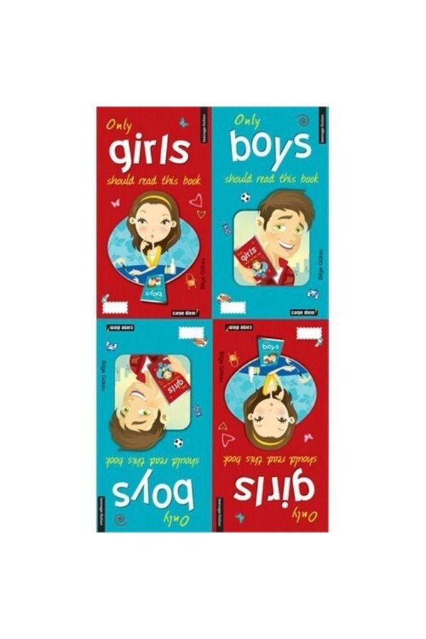 Timaş Publishing Bilge Göksu Only Girls / Only Boys Should Read This Book