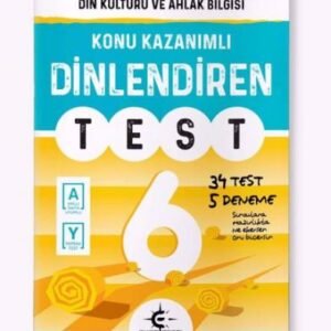 Eker Test Yayınları 6. Sınıf Din Kültürü ve Ahlak Bilgisi Dinlendiren Test