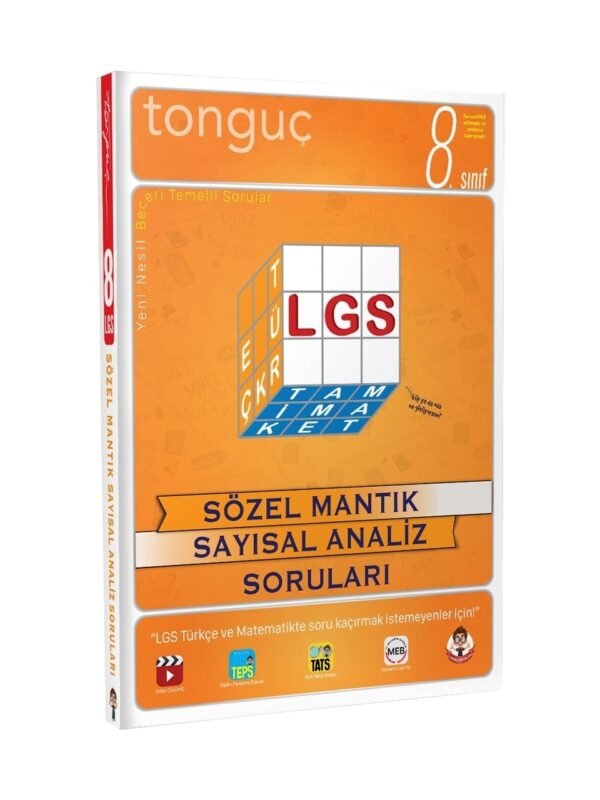 Tonguç 8 Sınıf Sözel Mantık Sayısal Analiz Soruları