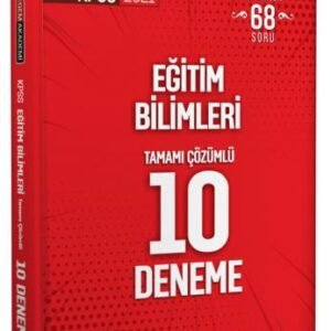 2021 KPSS Eğitim Bilimleri Tamamı Çözümlü 10 Deneme
