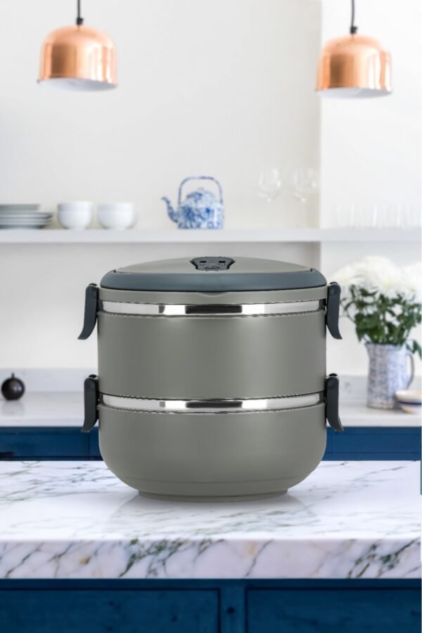 İş Yeri-Piknik-Kamp İçin Yemek Saklama Termosu-Sefer Tası 2'li