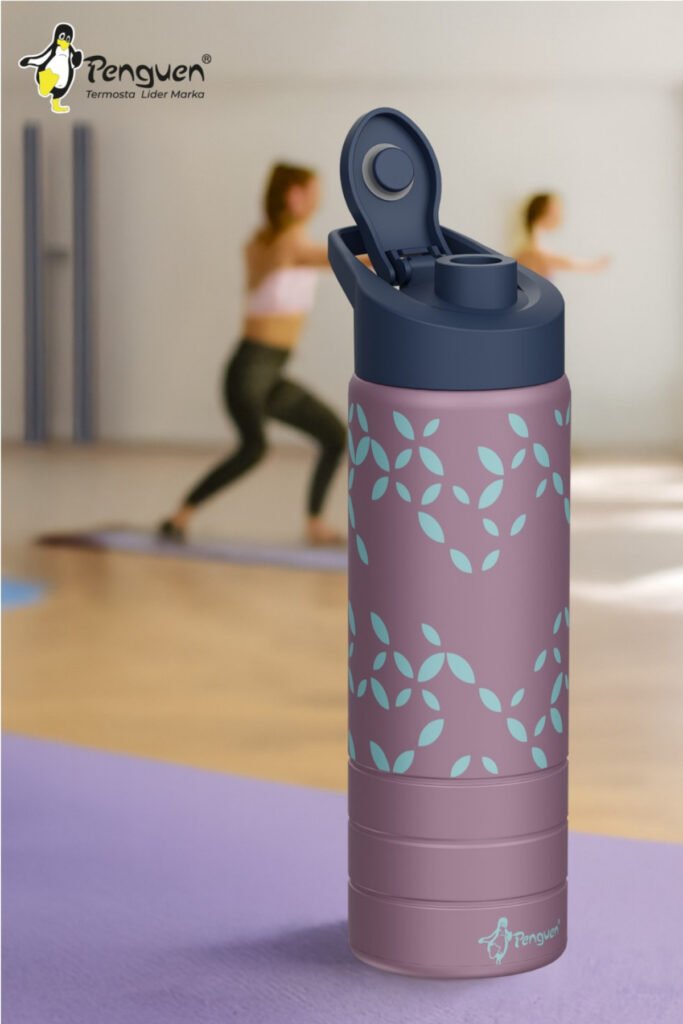 750ML Paslanmaz Çelik Su Matarası | Sızdırmaz Kapaklı | BPA Free | Dayanıklı