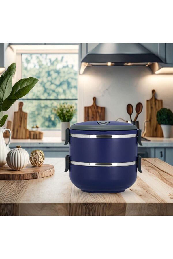 İş Yeri-Piknik-Kamp İçin Yemek Saklama Termosu-Sefer Tası 2'li