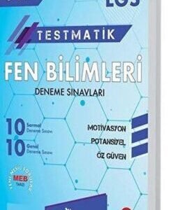Bilinçsel Yayınları 8. Sınıf LGS Testmatik Fen Bilimleri Deneme Sınavları