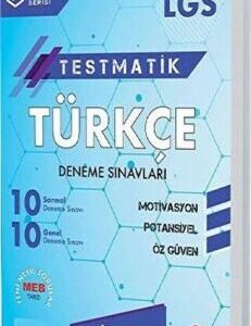 Bilinçsel Yayınları 8. Sınıf LGS Testmatik Türkçe Deneme Sınavları