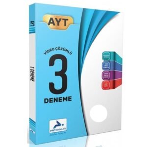 Paraf Yayınları AYT Video Çözümlü 3 Fasikül Deneme