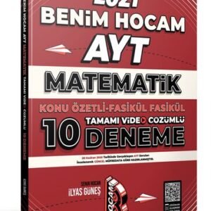 Benim Hocam Yayınları 2021 AYT Matematik Konu Özetli Fasikül