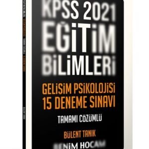 Benim Hocam Yayınları 2021 Eğitim Bilimleri Gelişim Psikolojisi Tamamı Çözümlü 15 Deneme