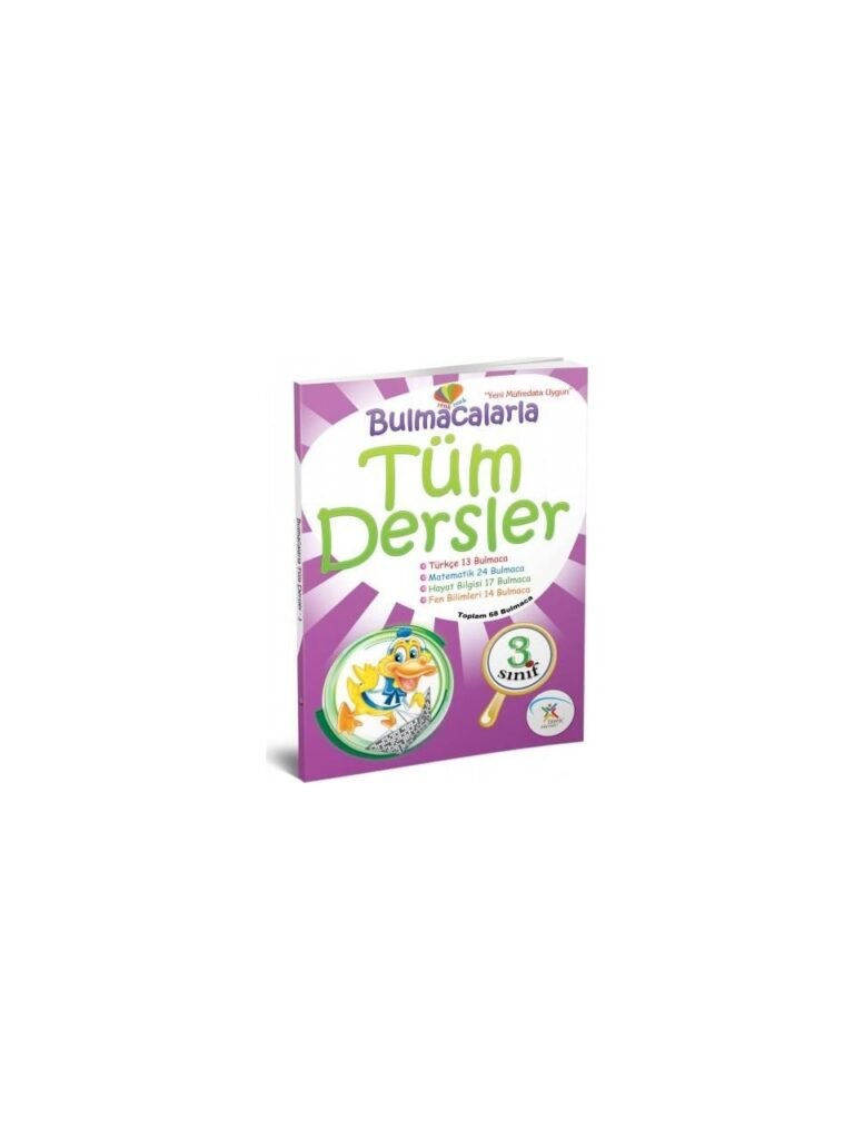 3. Sınıf Bulmacalarla Tüm Dersler 5 Renk Yayınevi