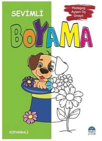 Sevimli Boyama Martı Çocuk Kulubü