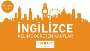 İngilizce Dil Kartları 1 - (turuncu kutu