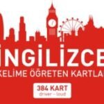 İngilizce Dil Kartları 2 - (kırmızı kutu