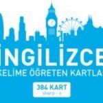 İngilizce Dil Kartları 4 - (mavi kutu)