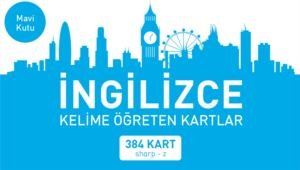 İngilizce Dil Kartları 4 - (mavi kutu)